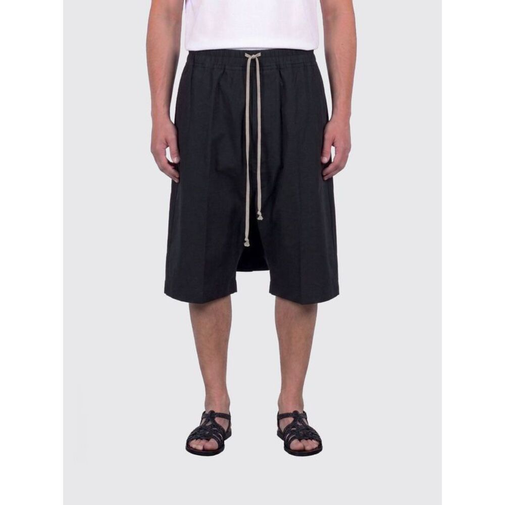 Rick Owens Drkshdw Men Cotton Shorts Rick Owens Drkshdw